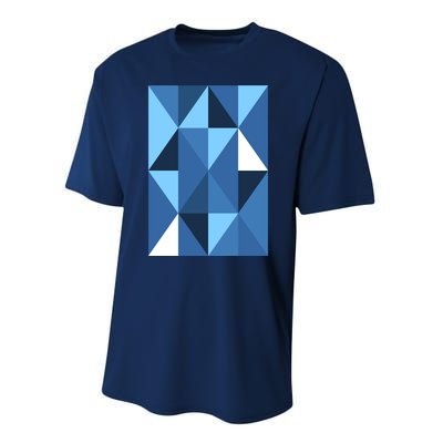 Abstract Shape Performance Sprint T-Shirt