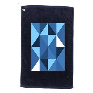 Abstract Shape Platinum Collection Golf Towel