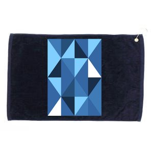 Abstract Shape Grommeted Golf Towel