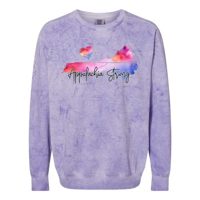 Appalachia Strong Colorblast Crewneck Sweatshirt