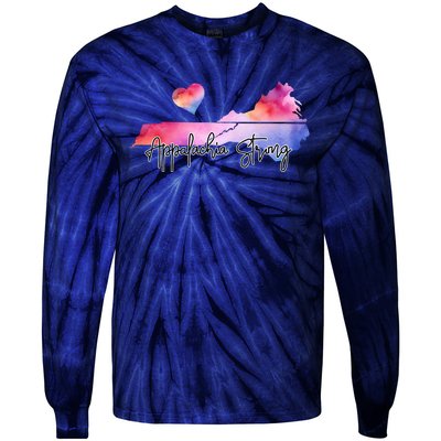 Appalachia Strong Tie-Dye Long Sleeve Shirt