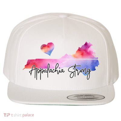 Appalachia Strong Wool Snapback Cap