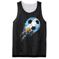 Argentina Soccer Argentinian Flag Pride Soccer Player Mesh Reversible Basketball Jersey Tank