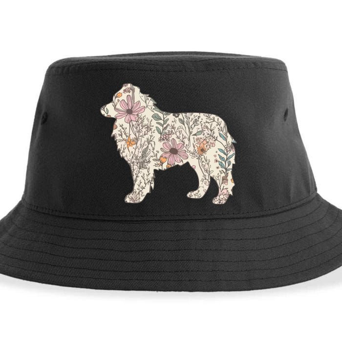 Australian Shepherd Aussie Dog Mom Sustainable Bucket Hat