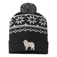 Australian Shepherd Aussie Dog Mom USA-Made Snowflake Beanie