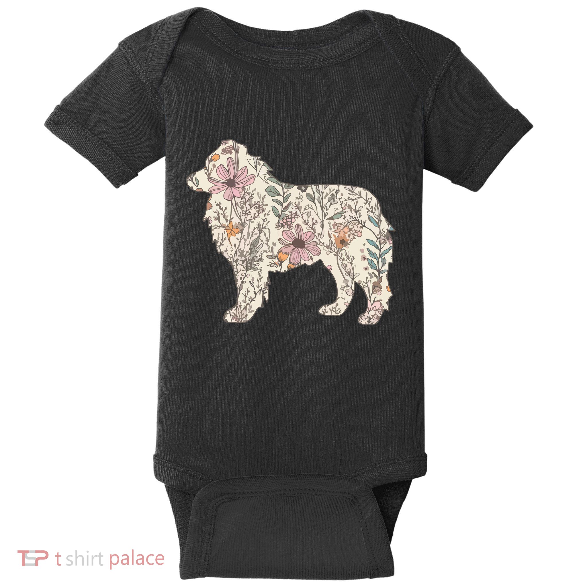 Australian Shepherd Aussie Dog Mom Baby Bodysuit