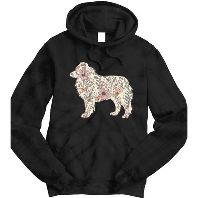 Australian Shepherd Aussie Dog Mom Tie Dye Hoodie