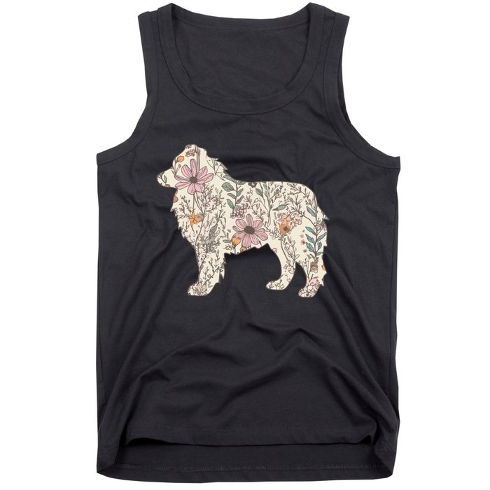 Australian Shepherd Aussie Dog Mom Tank Top