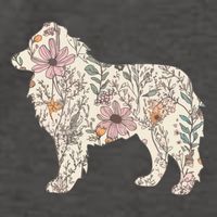 Australian Shepherd Aussie Dog Mom Vector Backpack