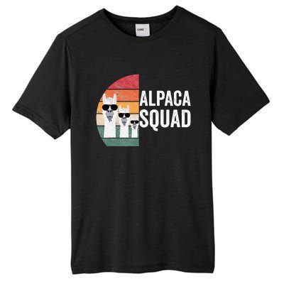 Alpaca Squad Apparel LLama Lovers Friendship Cute Alpacas Tall Fusion ChromaSoft Performance T-Shirt