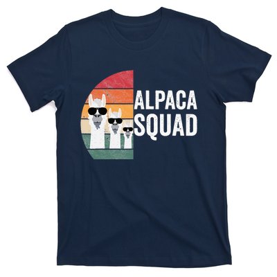 Alpaca Squad Apparel LLama Lovers Friendship Cute Alpacas T-Shirt