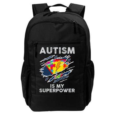 Autism Superpower Autism Awareness Day Gift Backpack
