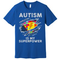 Autism Superpower Autism Awareness Day Gift Premium T-Shirt