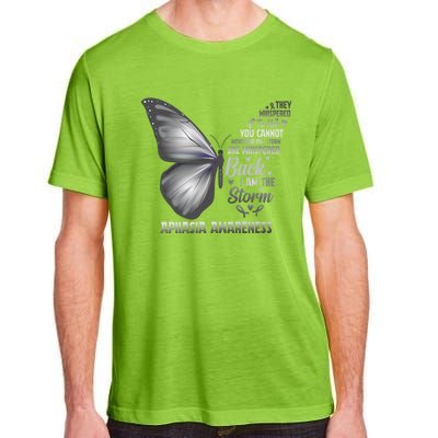 Aphasia Support Awareness Print Gift Adult ChromaSoft Performance T-Shirt