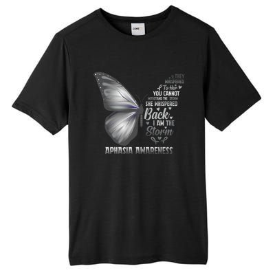 Aphasia Support Awareness Print Gift Tall Fusion ChromaSoft Performance T-Shirt