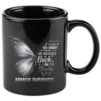 Aphasia Support Awareness Print Gift 11oz C Handle Ceramic Mug