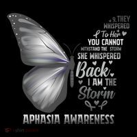 Aphasia Support Awareness Print Gift Wool Snapback Cap