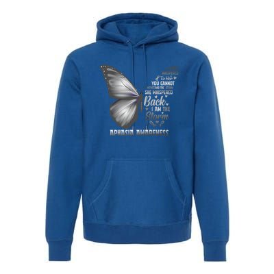 Aphasia Support Awareness Print Gift Premium Hoodie