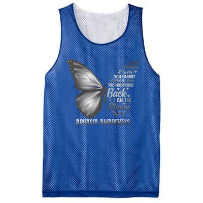 Aphasia Support Awareness Print Gift Mesh Reversible Basketball Jersey Tank