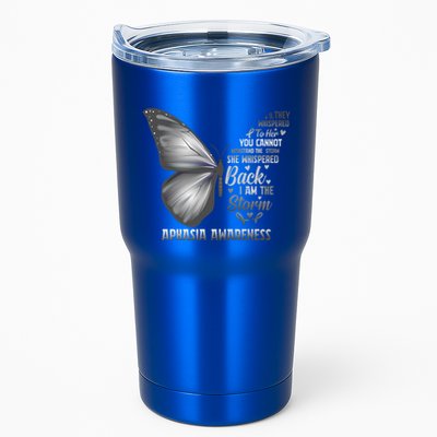 Aphasia Support Awareness Print Gift Tumbler