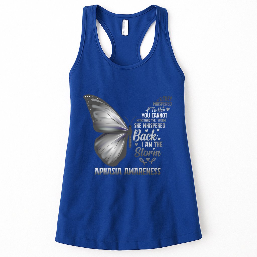 Aphasia Support Awareness Print Gift Womens Tank Top