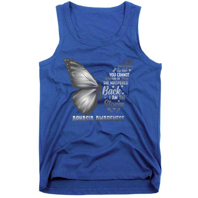 Aphasia Support Awareness Print Gift Tank Top