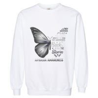 Aphasia Support Awareness Print Gift Garment-Dyed Sweatshirt