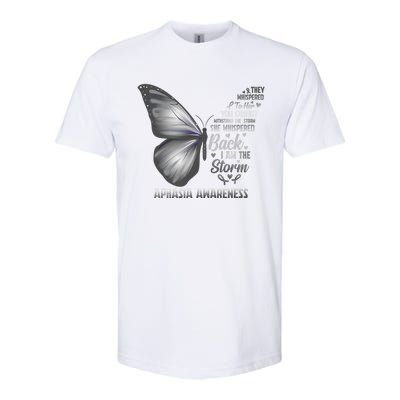 Aphasia Support Awareness Print Gift Softstyle CVC T-Shirt