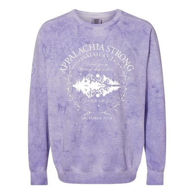 Appalachia Strong Colorblast Crewneck Sweatshirt