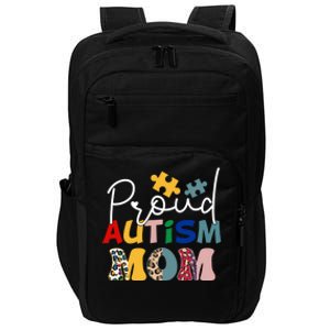 Autism Superpower Autism Mom Awareness Day Gift Impact Tech Backpack