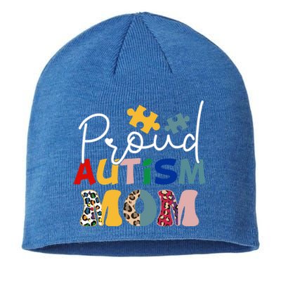 Autism Superpower Autism Mom Awareness Day Gift Sustainable Beanie