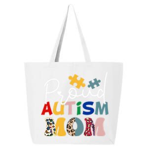 Autism Superpower Autism Mom Awareness Day Gift 25L Jumbo Tote