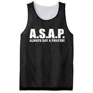 ASAP Always Say A Prayer Mesh Reversible Basketball Jersey Tank