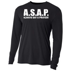 ASAP Always Say A Prayer Cooling Performance Long Sleeve Crew