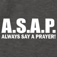 ASAP Always Say A Prayer Vector Backpack