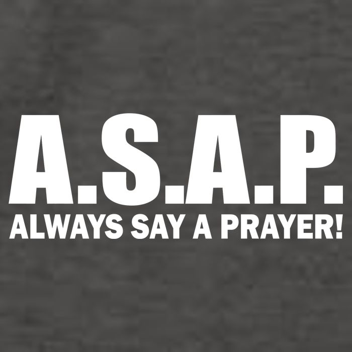ASAP Always Say A Prayer Vector Backpack