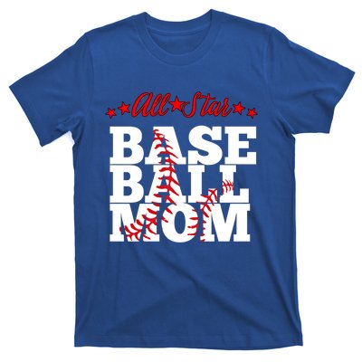 All Star Baseball Mom Cute Gift T-Shirt