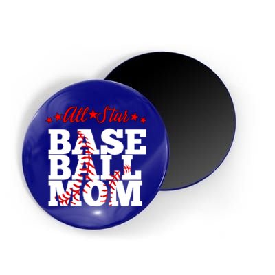 All Star Baseball Mom Cute Gift Magnet