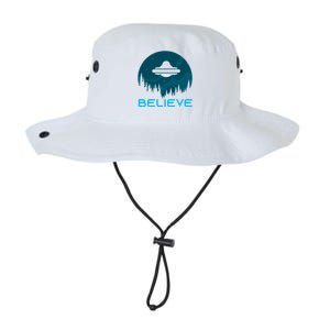 Alien Spaceship Believe Ufo Day Great Gift Legacy Cool Fit Booney Bucket Hat