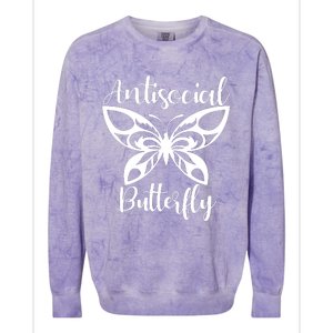 Anti Social Butterfly Colorblast Crewneck Sweatshirt