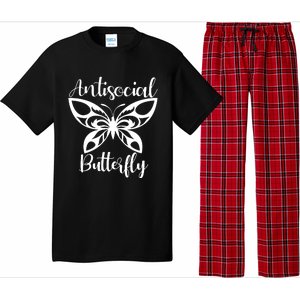 Anti Social Butterfly Pajama Set