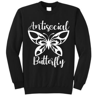 Anti Social Butterfly Tall Sweatshirt