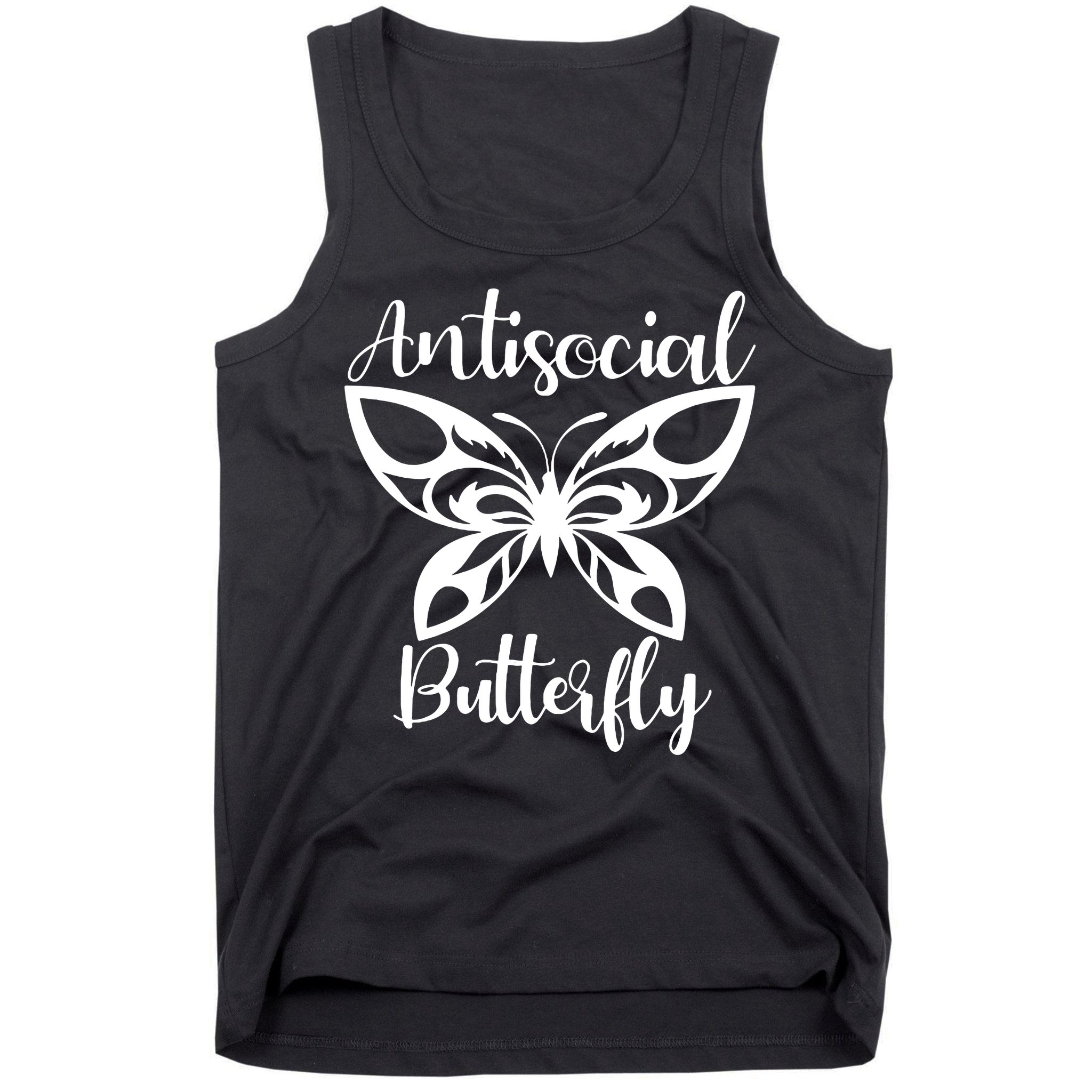 Anti Social Butterfly Tank Top