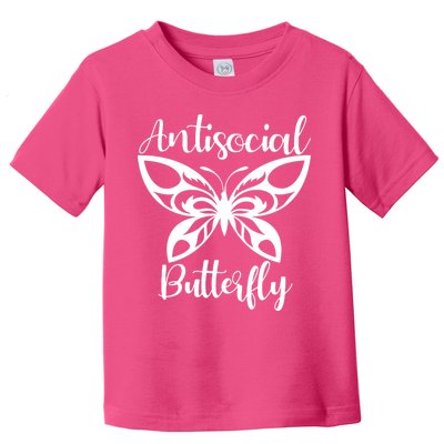Anti Social Butterfly Toddler T-Shirt