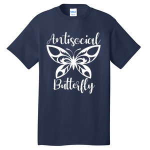 Anti Social Butterfly Tall T-Shirt