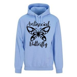 Anti Social Butterfly Unisex Surf Hoodie