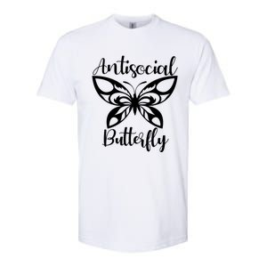 Anti Social Butterfly Softstyle CVC T-Shirt