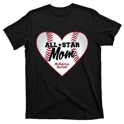 All Star Baseball Mom T-Shirt