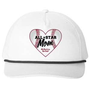 All Star Baseball Mom Snapback Five-Panel Rope Hat