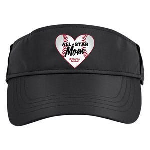 All Star Baseball Mom Adult Drive Performance Visor